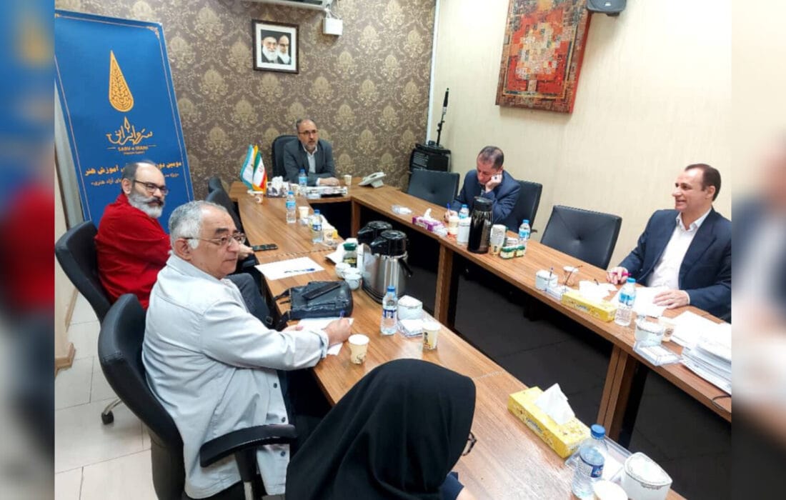 داوری نهایی دومین دوره جایزه ملی آموزش هنر (سرو ایرانی) برگزار شد